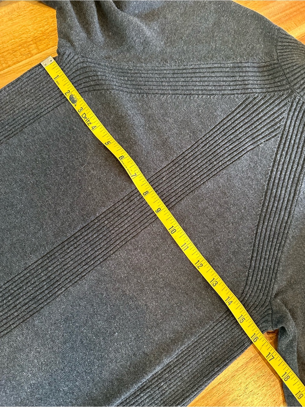 lululemon Knit Sweater Dress | Charcoal Gray | Mock Neck | Size 8 | A-1828 - Picture 14 of 14